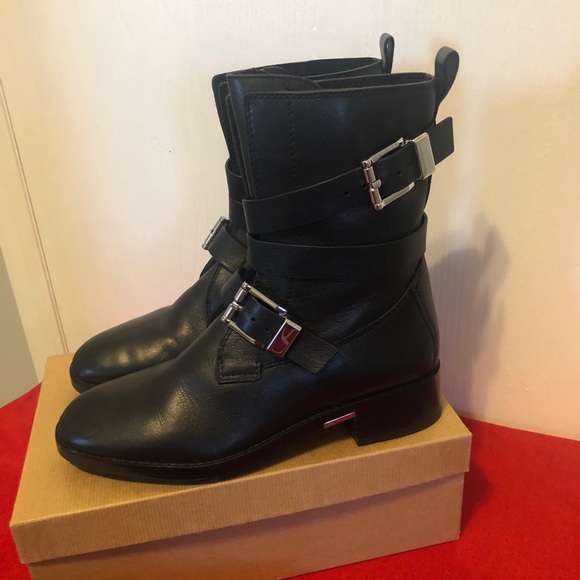 Alexander Wang leather boots